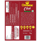 Goodricke Assam CTC Leaf Tea - 1 Kg, 35.2 Ounce | 100% Pure & Natural Loose Leaves Tea - Premium Whole Leaf CTC Tea | Kadak Chai Patti - Richer Taste & Sweet Lasting Aftertaste, Low Caffeine